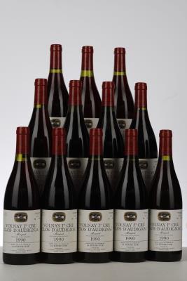 VOLNAY CLOS D'AUDIGNAC 1990 - La Pousse d'Or - 11 Bottles - Oc 12