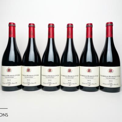 CHAMBOLLE MUSIGNY LES SENTIERS 2012 - Robert Groffier Pere & Fils - 6 Bottles