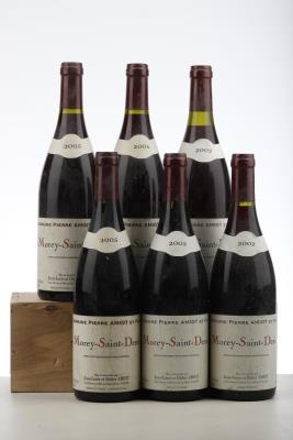MOREY ST DENIS 3* 2002 + 3*2005   - Pierre Amiot - 6 Bottles