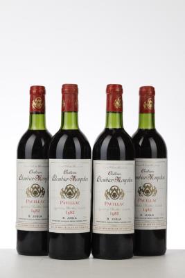 COLOMBIER MONPELOU 1982 - Mc - 4 Bottles