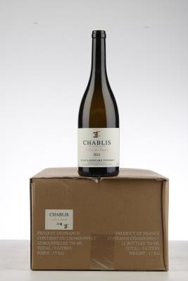 CHABLIS LE BAS DE CHAPELOT 2021 - Eleni et Edouard Vocoret - 12 Bottles - Oc 12