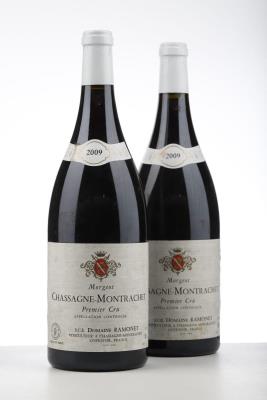 CHASSAGNE MONTRACHET ROUGE MORGEOT 2009 - Ramonet - 2 Magnums