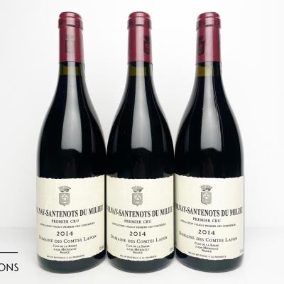VOLNAY SANTENOTS DU MILIEU 2014 - Comtes Lafon - 3 Bottles