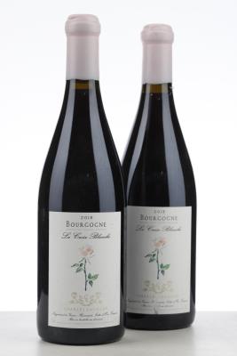 BOURGOGNE ROUGE LA CROIX BLANCHE 2018 - Charles Lachaux - 2 Bottles