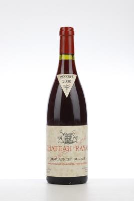 CHATEAUNEUF DU PAPE RAYAS 2000 - Reynaud - 1 Bottle