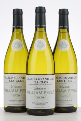 CHABLIS LES CLOS 2020 - William Fevre - 3 Bottles