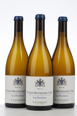 PULIGNY MONTRACHET LES PERRIERES 2019 - Yvon Clerget - 3 Bottles