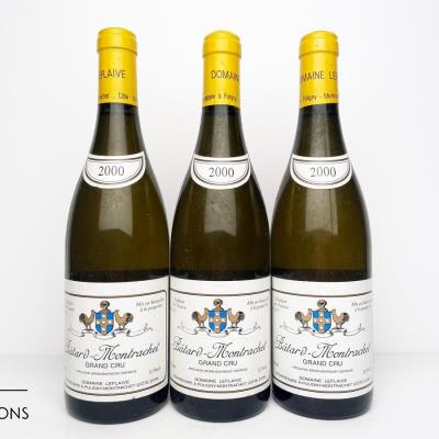 BATARD MONTRACHET 2000 - Domaine Leflaive - 3 Bottles