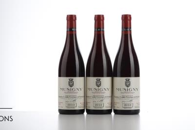 MUSIGNY VIEILLES VIGNES Comte de Vogue 2010 - 3 Bottles in Owc 6