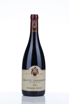 GRIOTTE CHAMBERTIN 2006 - Ponsot - 1 Bottle