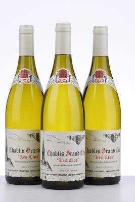 CHABLIS LES CLOS 2022 - Vincent Dauvissat - 3 Bottles