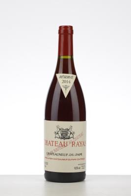 CHATEAUNEUF DU PAPE RAYAS 2014 - Reynaud - 1 Bottle