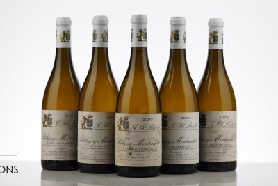 PULIGNY MONTRACHET LES COMBETTES 2000 - Jean Marc Boillot - 5 Bottles