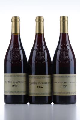 CHARMES CHAMBERTIN Philippe Charlopin Parizot 1996 - 3 Bottles