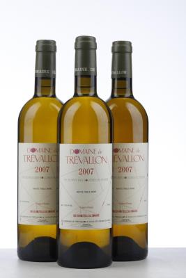 DOMAINE DE TREVALLON BLANC 2007 - Mc - 3 Bottles