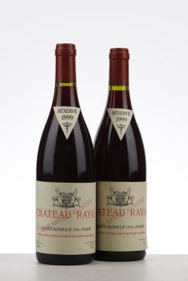 CHATEAUNEUF DU PAPE RAYAS 1999 - Reynaud - 2 Bottles
