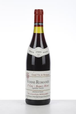 VOSNE ROMANEE LES BEAUX MONTS 1989 - Thomas Moillard - 1 Bottle
