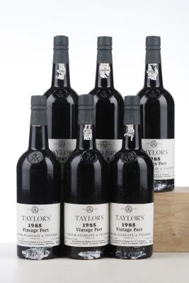 TAYLORS VINTAGE PORT 1985 - Taylors - 6 Bottles - Owc 6