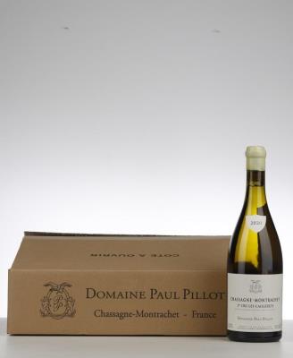 CHASSAGNE MONTRACHET BLANC LES CAILLERETS 2020 - Paul Pillot - 6 Bottles - Oc 6