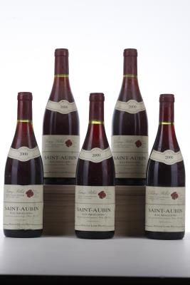 SAINT AUBIN ROUGE LES ARGILLIERS 2000 - Lamy Pillot - 5 Bottles