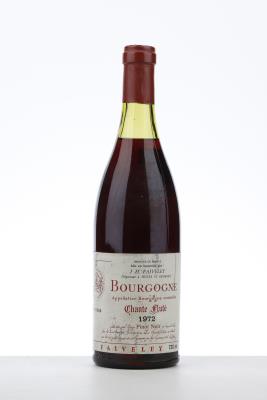 BOURGOGNE ROUGE CHANTE FLUTE 1972 - J. H. Faiveley - 1 Bottle