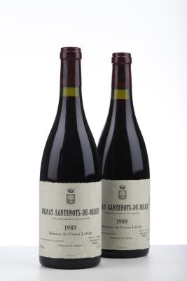 VOLNAY SANTENOTS DU MILIEU 1989 - Comtes Lafon - 2 Bottles