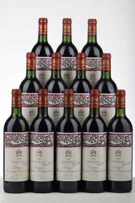 MOUTON ROTHSCHILD 1988 - Mc - 12 Bottles