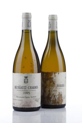 MEURSAULT CHARMES 1995 - Comtes Lafon - 2 Bottles