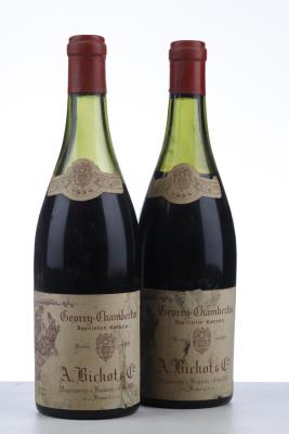 GEVREY CHAMBERTIN 1934 - A. Bichot - 2 Bottles