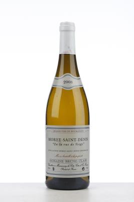 MOREY ST DENIS BLANC EN LA RUE DE VERGY 2008 - Bruno Clair - 1 Bottle