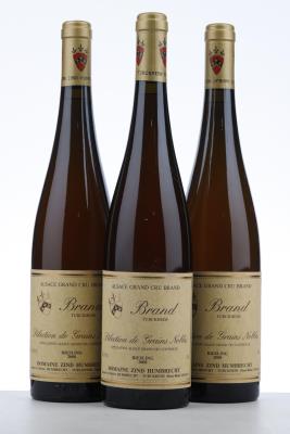 RIESLING BRAND SELECTION DE GRAINS NOBLES 2008 - Zind Humbrecht - 3 Bottles