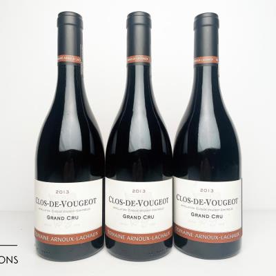 CLOS VOUGEOT 2013 - Arnoux Lachaux - 3 Bottles