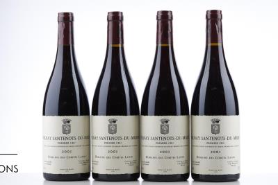 VOLNAY SANTENOTS DU MILIEU 2001 - Comtes Lafon - 4 Bottles