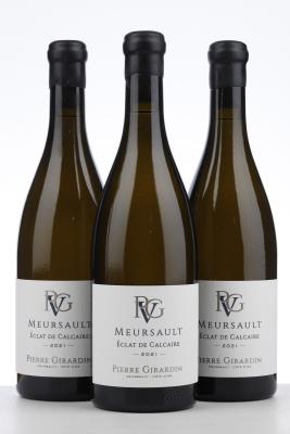 MEURSAULT ECLAT DE CALCAIRE 2021 - Pierre Girardin - 3 Bottles