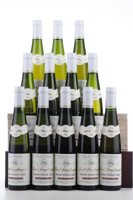 TOKAY PINOT GRIS CUVEE DES PRELATS 2002 - Paul Ginglinger - 11 Half Bottles