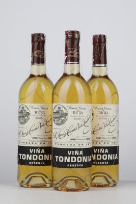 VINA TONDONIA RESERVA BLANCO 2008 - Lopez de Heredia - 3 Bottles