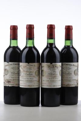 CHEVAL BLANC 1975 - Mc - 4 Bottles