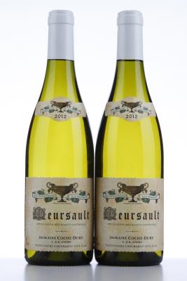 MEURSAULT Coche Dury 2012 - 2 Bottles