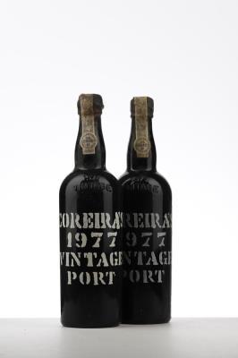 COREIRAS VINTAGE PORT 1977 - The Douro Wine Shippers and Growers Association - 2 Bottles