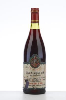 CLOS VOUGEOT 1981 - Grivelet - 1 Bottle