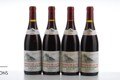 CLOS VOUGEOT VIEILLES VIGNES 1996 - Chateau de la Tour - 7 Bottles