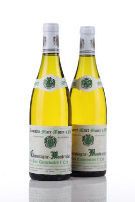 CHASSAGNE MONTRACHET BLANC LES CHENEVOTTES 1995 - Marc Morey - 2 Bottles