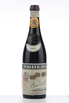 BAROLO 1967 - Oddero - 1 Bottle