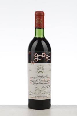 MOUTON ROTHSCHILD 1967 - Mc - 1 Bottle