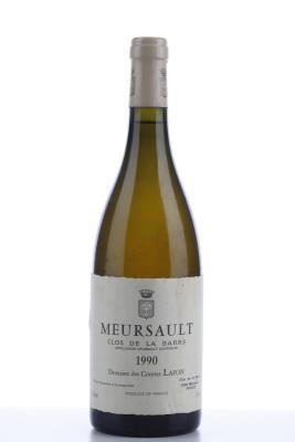 MEURSAULT CLOS DE LA BARRE 1990 - Comtes Lafon - 1 Bottle