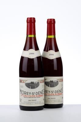 MOREY ST DENIS CLOS SORBES 2000 - Jacky Truchot - 2 Bottles