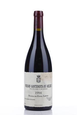 VOLNAY SANTENOTS DU MILIEU 1994 - Comtes Lafon - 3 Bottles