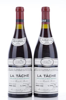 LA TACHE 1988 - Domaine de la Romanee Conti - 2 Bottles