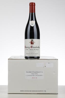 GEVREY CHAMBERTIN LAVAUX ST JACQUES 2014 - Denis Mortet - 6 Bottles - Oc 6