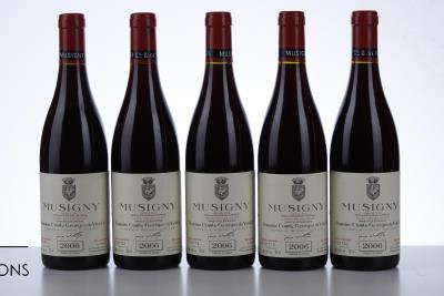 MUSIGNY VIEILLES VIGNES 2006 - Comte de Vogue - 5 Bottles - Owc 6